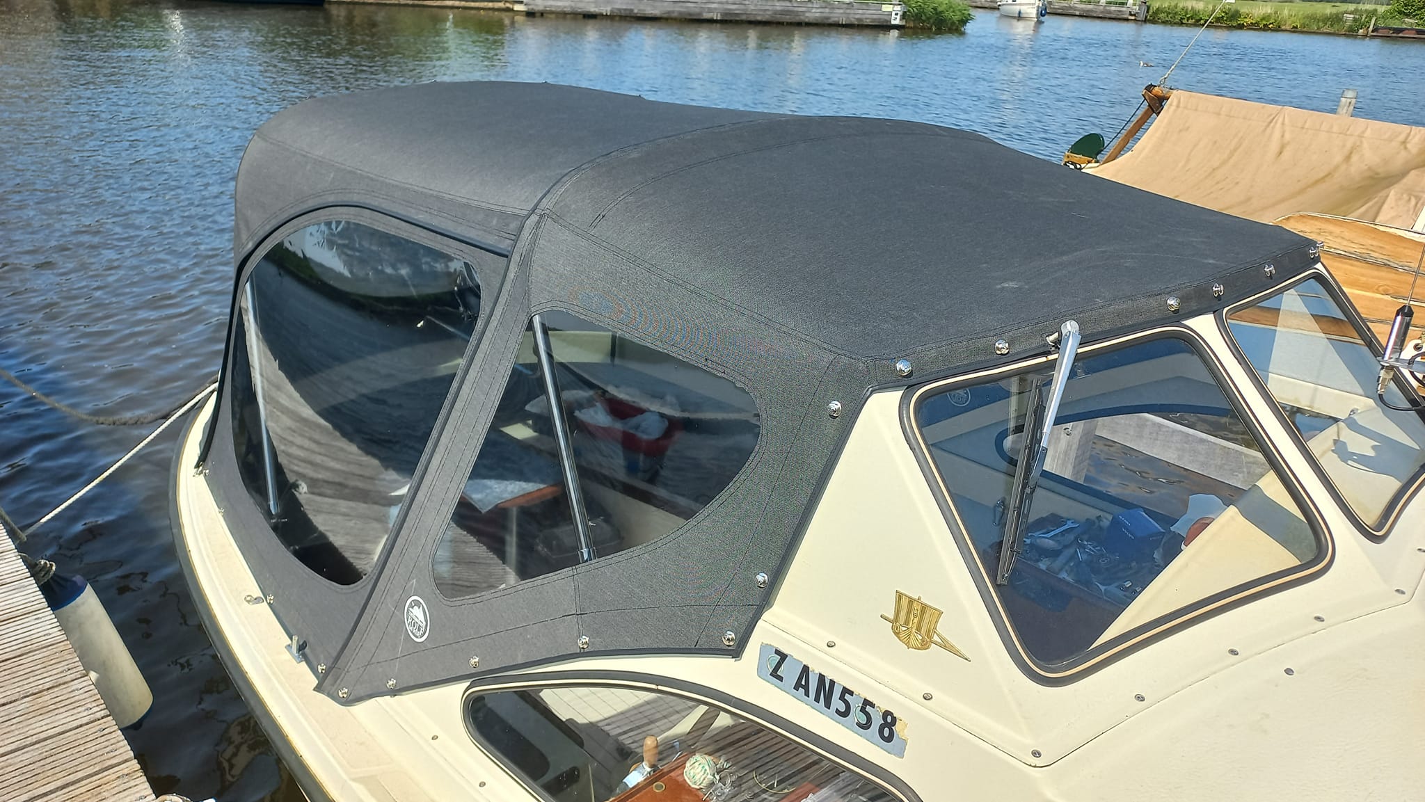 wintertent voor sloep, zeilboot of motorboot