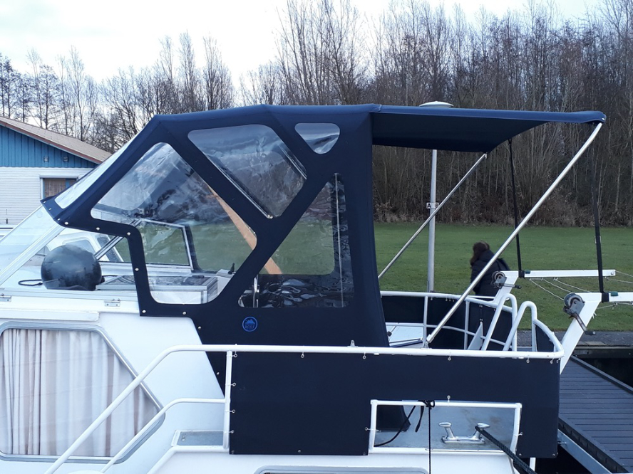 wintertent voor sloep, zeilboot of motorboot